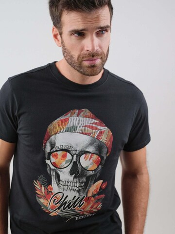 Deeluxe Shirt 'Jek' in Grey