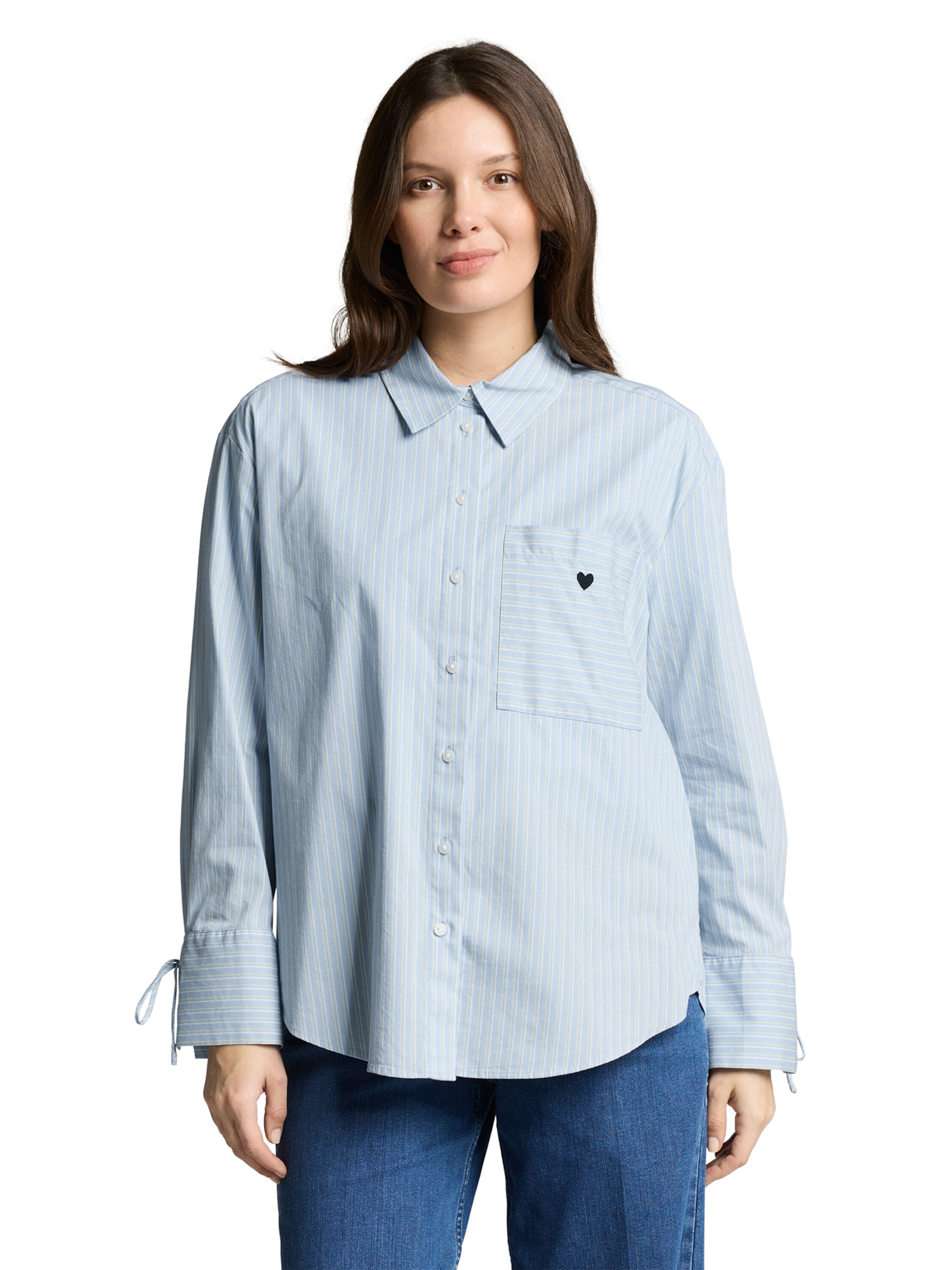 TOM TAILOR Bluse in Weiß: Vorderseite