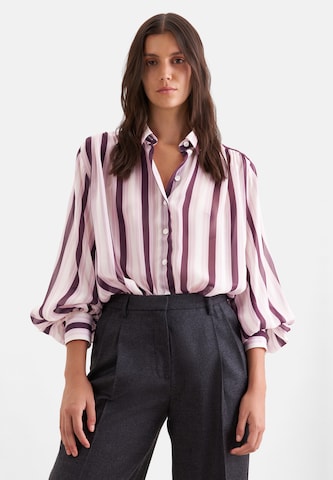 SEIDENSTICKER Blouse in Rood: voorkant
