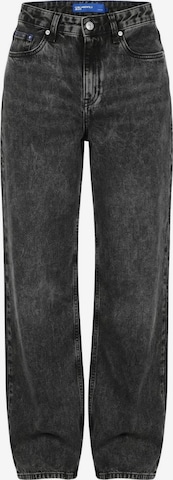 Wide leg Jeans 'KLJ Mr Relaxed Denim B1W10060' di KARL LAGERFELD JEANS in nero: frontale