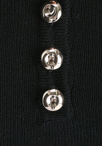 MELROSE Strickkleid in Schwarz