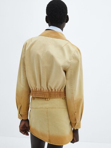 MANGO Jacke in Beige