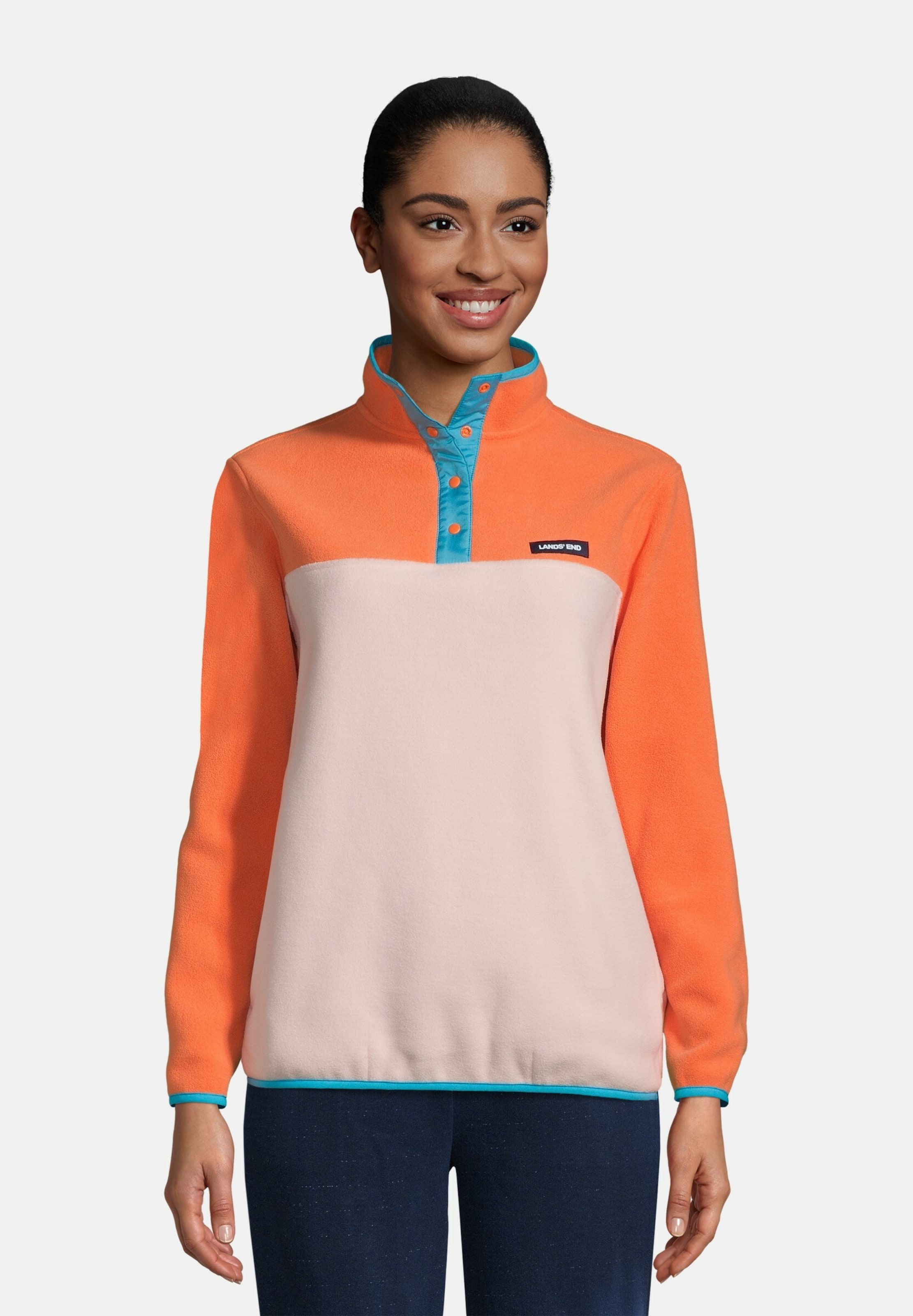 Frauen Sweat Lands‘ End Sweatshirt ' 517212 ' in Orange - SD92619