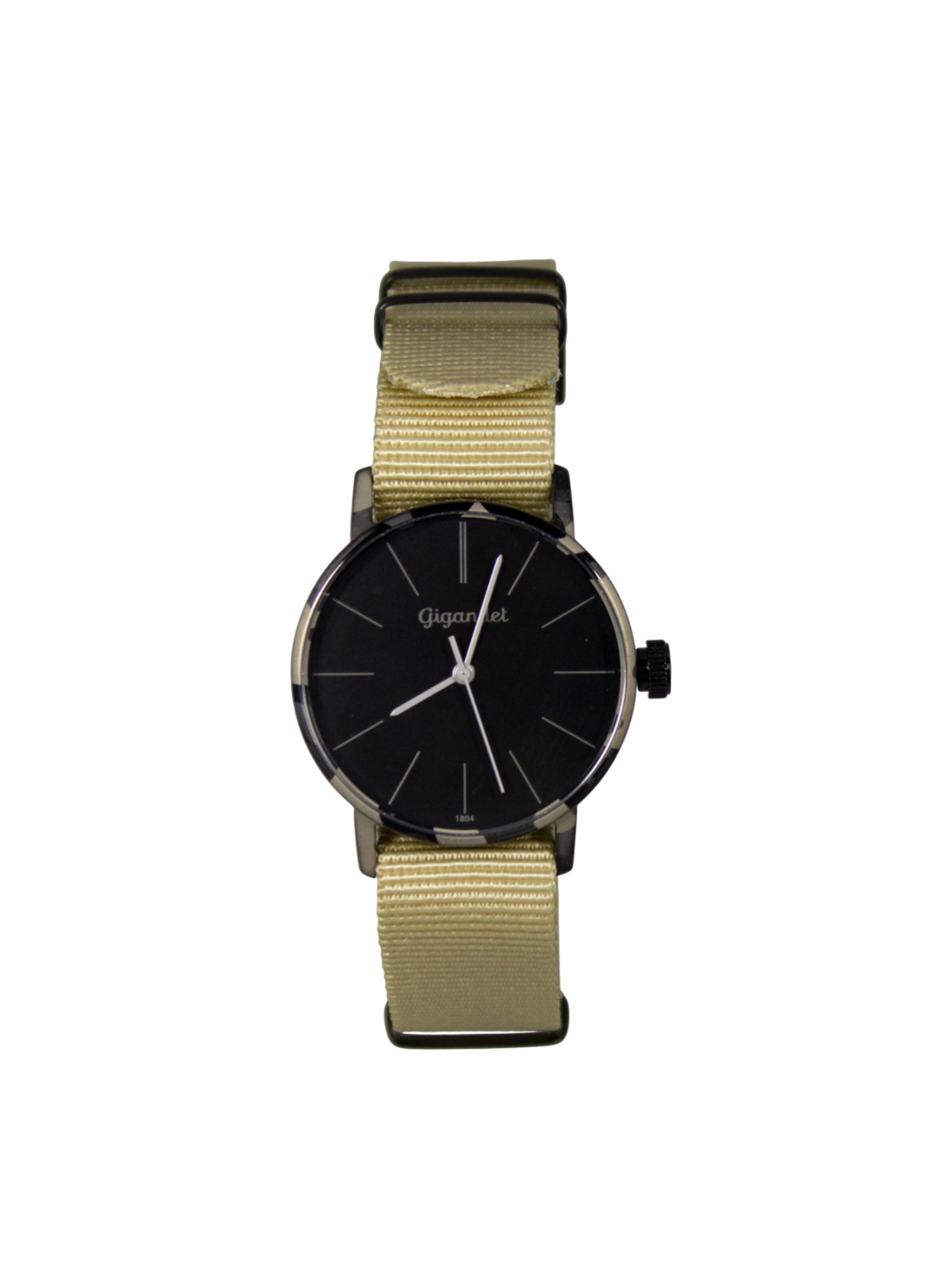 Gigandet Analog Watch 'MINIMALISM' in Black: front