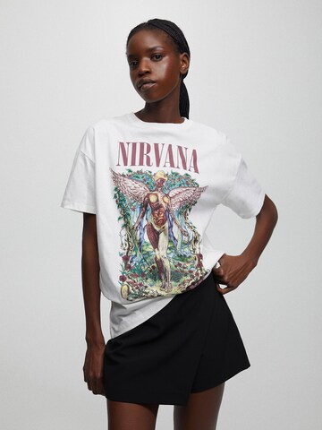 Pull&Bear Rock in Schwarz: Vorderseite