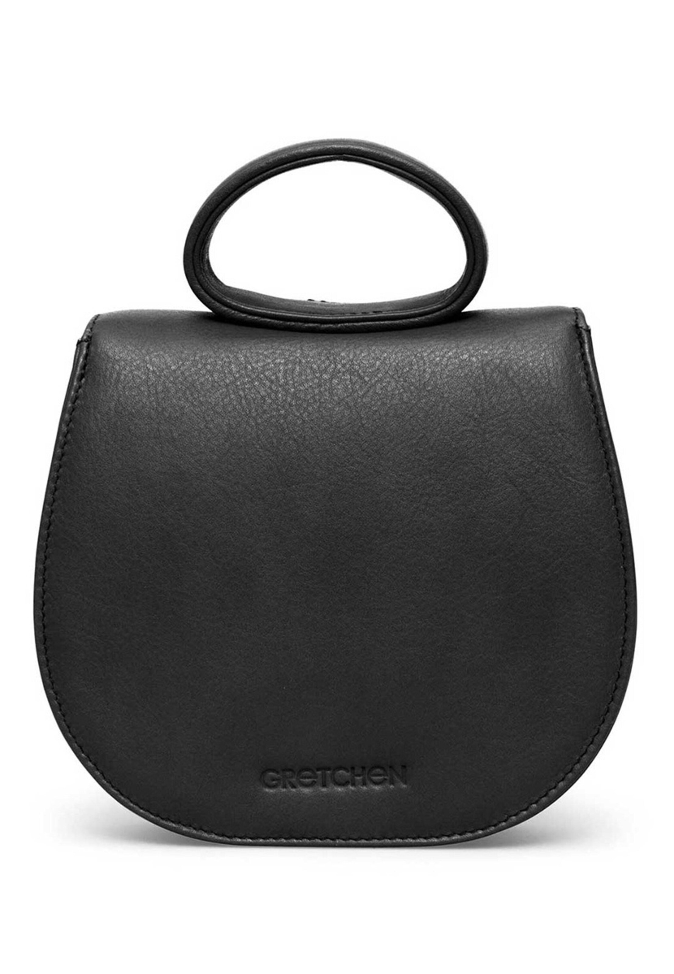 Gretchen Schultertasche 'Ebony Mini Loop Bag' in Schwarz
