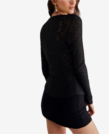 Free People Shirt 'Aura' in Schwarz