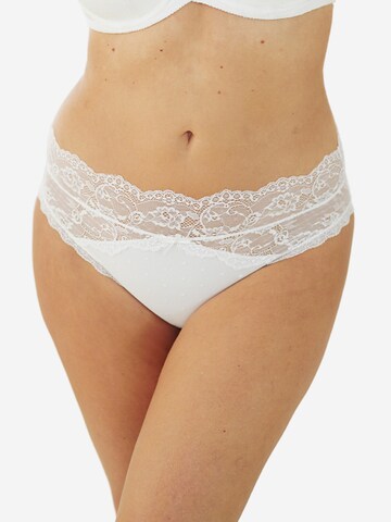 SugarShape Boyshorts 'Jet' in White: front