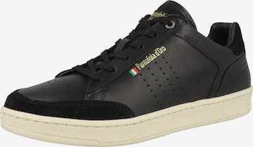 PANTOFOLA D'ORO - Sapatilhas baixas 'Bellagio' em preto: frente