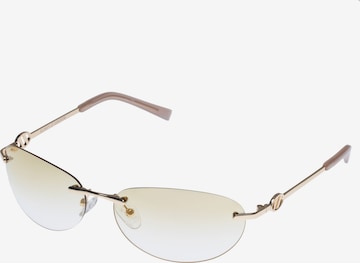 LE SPECS Солнцезащитные очки 'SLINKY' в Золотой: спереди