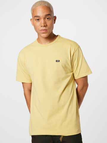 VANS T-shirt 'Off The Wall' i beige: framsida