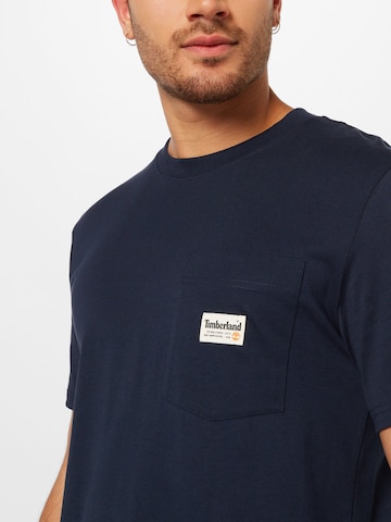 TIMBERLAND - Camiseta 'Work For The Future' en azul