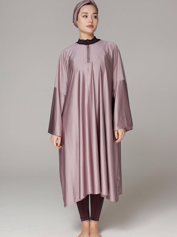 Invisible Maillot de bain 'Cover-up' SIYA Swimwear en violet : devant