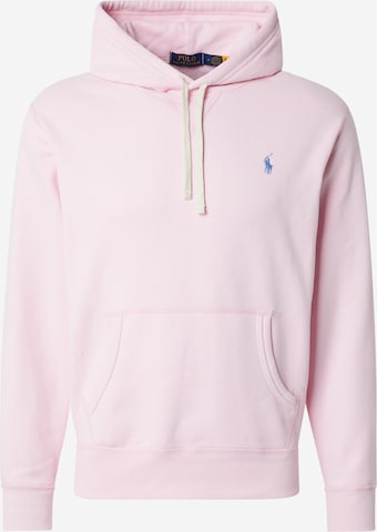 Sweat-shirt Polo Ralph Lauren en rose : devant