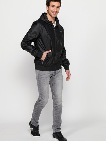 KOROSHI Between-season jacket in Black