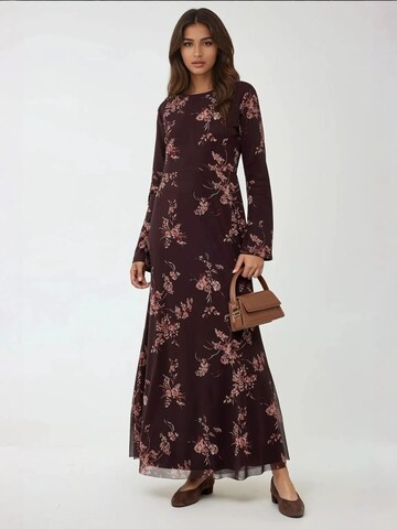 Hiccup Dress in Brown
