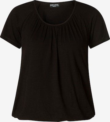 BASE LEVEL CURVY T-Shirt 'Yoni' in Schwarz: predná strana