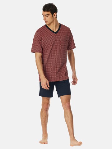 Pyjama court ' Comfort Nightwear ' SCHIESSER en bleu