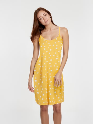 VIVID Лятна рокля в жълто: отпред