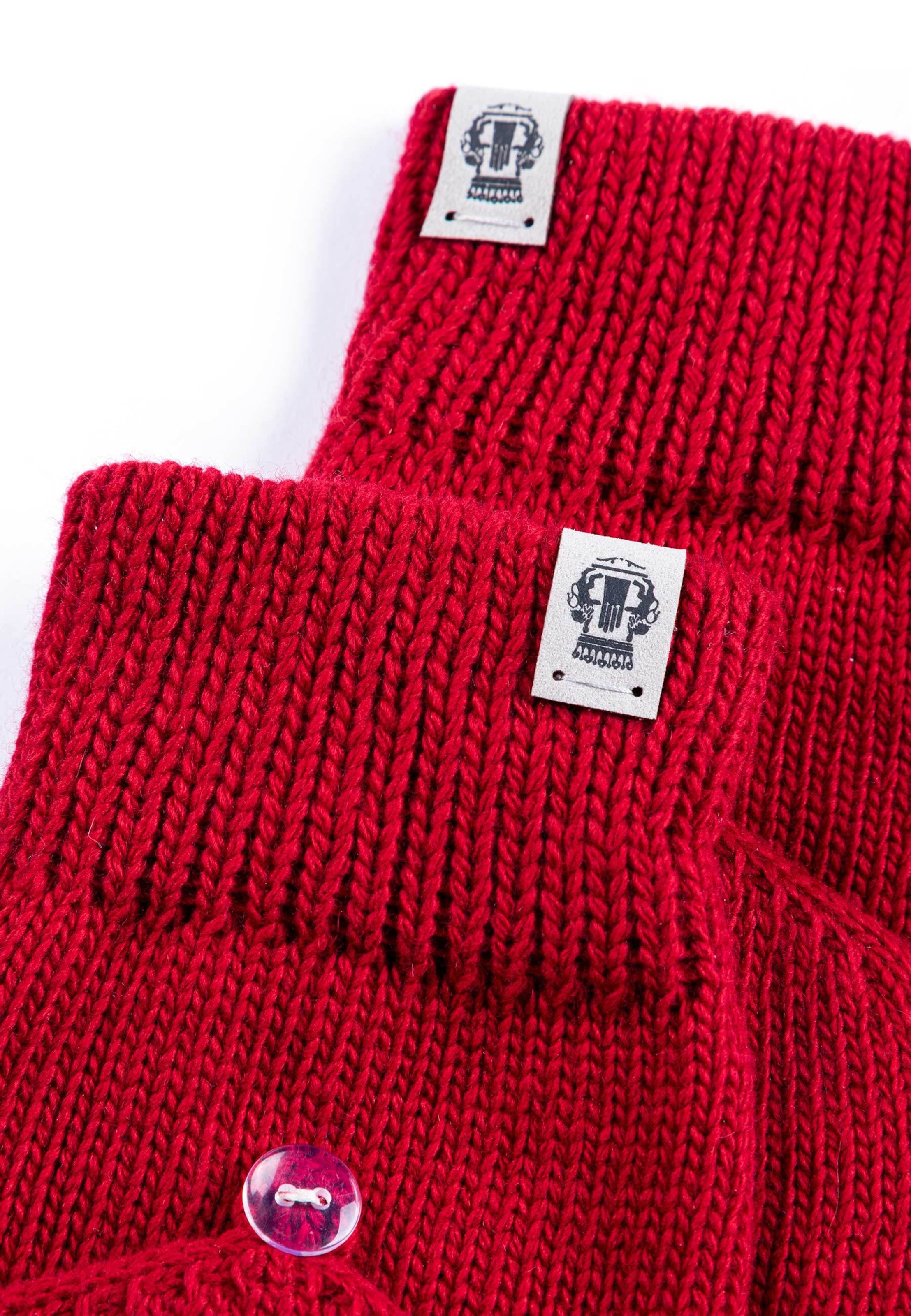 Mezzoguanti di Roeckl in rosso