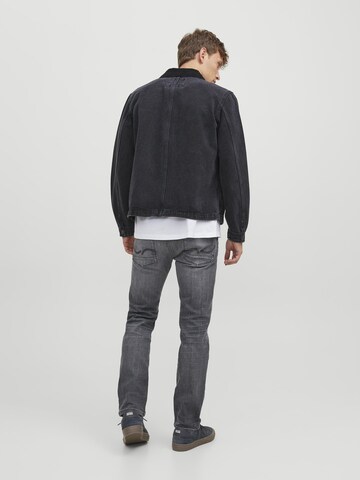 JACK & JONES Regular Jeans 'Tim Davis' in Grey