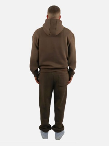 HEFTYKA Loosefit Sporthose 'CUFF JOGGER'‌‌‌‌‌ in Braun