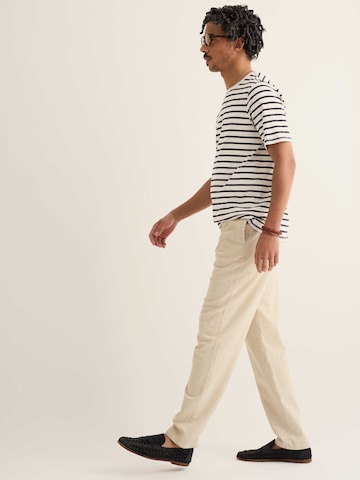Maglietta 'Seven Seas Sailor' di Seasalt Cornwall in bianco