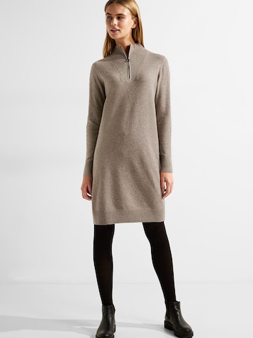 CECIL Strickkleid 'Cosy' in Grau