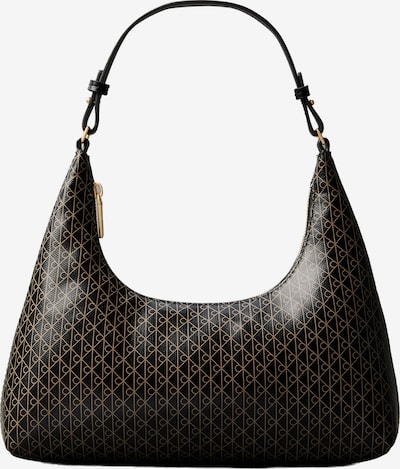 Rankinė ant peties iš Calvin Klein, spalva – smėlio spalva / juoda, Prekių apžvalga