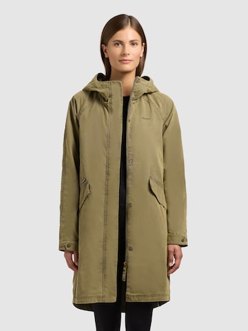 khujo Between-seasons coat 'Leal' in Green