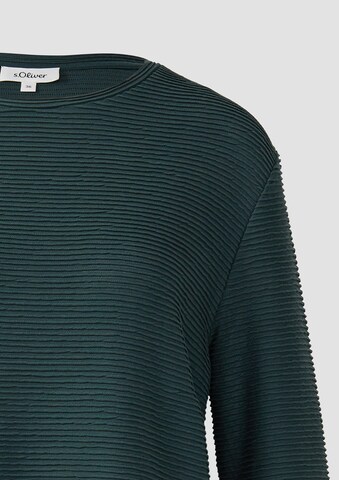 s.Oliver Sweatshirt in Groen