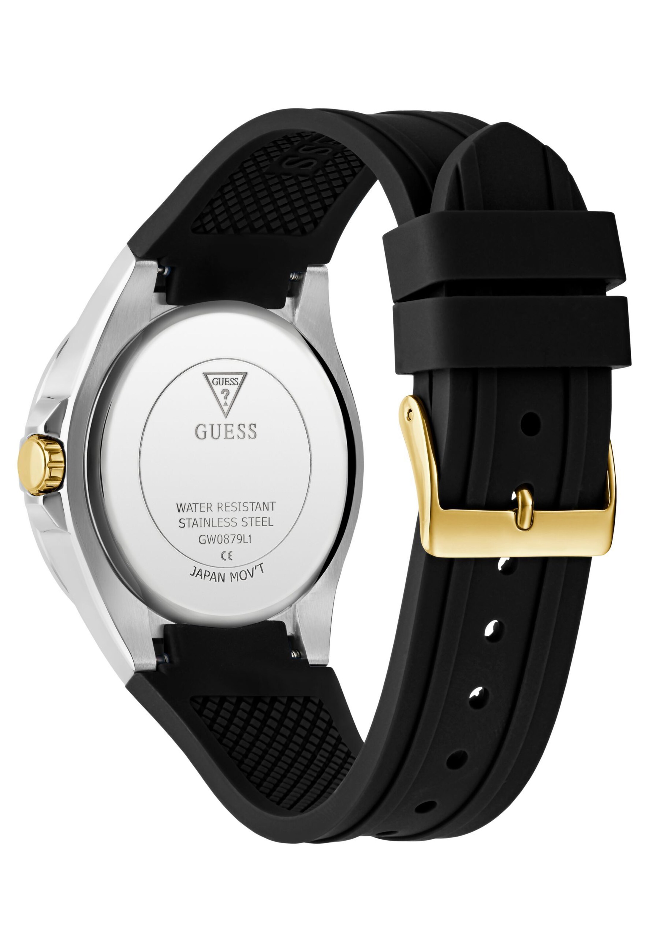 Orologio analogico 'SAVVY' di GUESS in nero