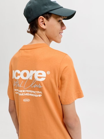 T-Shirt Jack & Jones Junior en orange