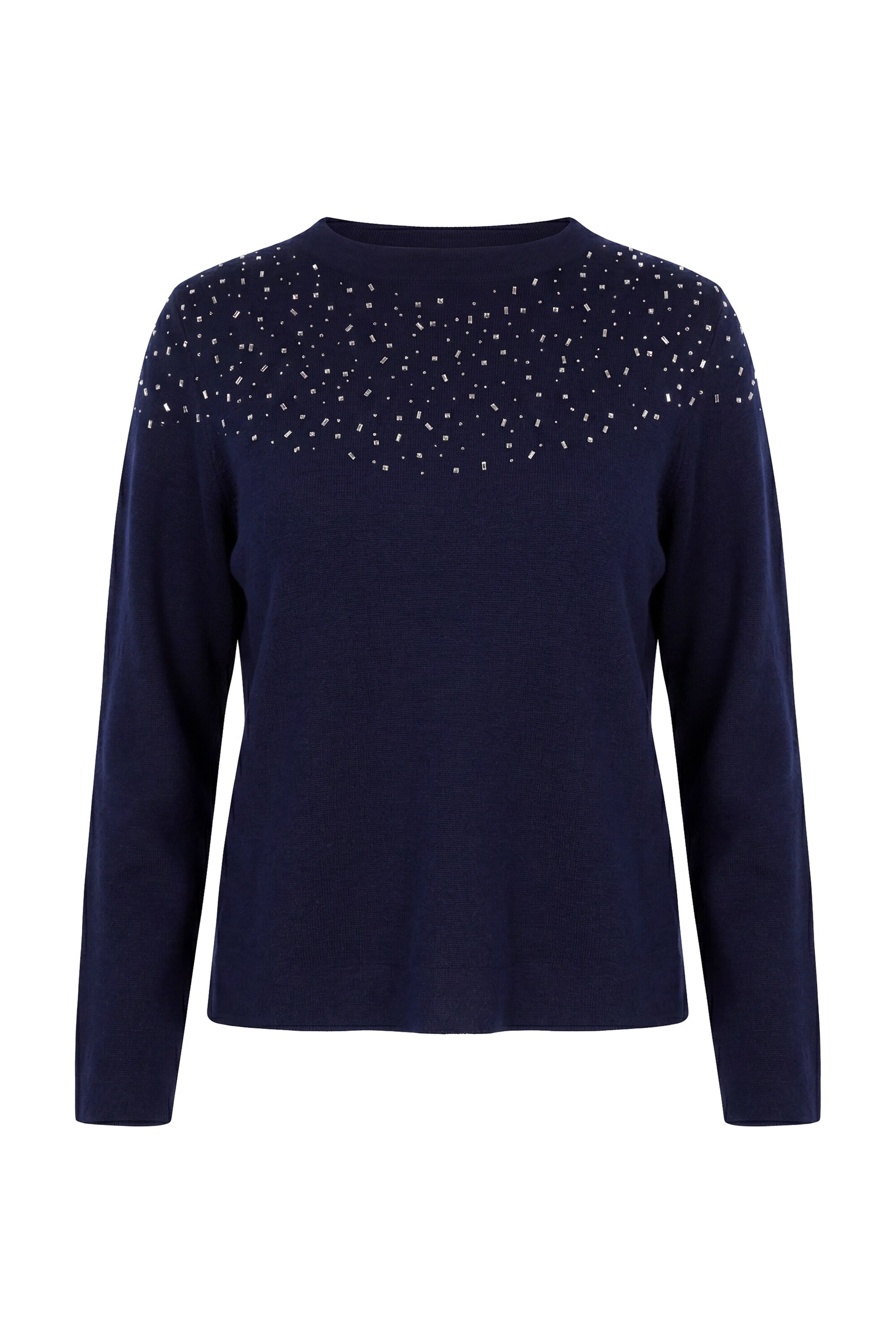 Ulla Popken Sweater in Blue: front