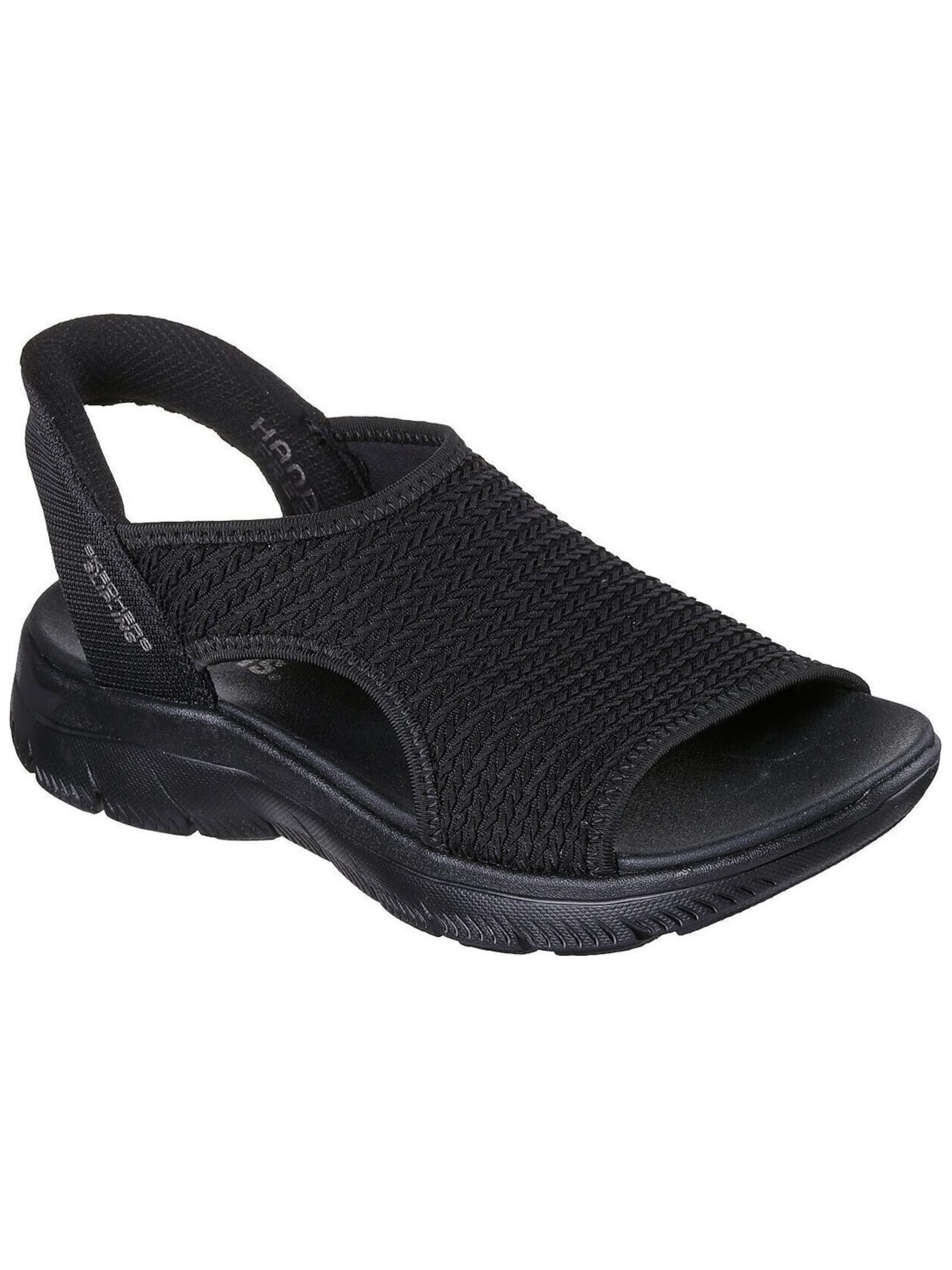 Sandales 'Summits - Sweetly Ev' SKECHERS en noir : devant