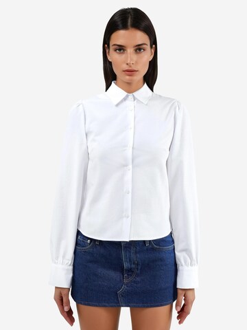 Camicia da donna di Busem in bianco: frontale