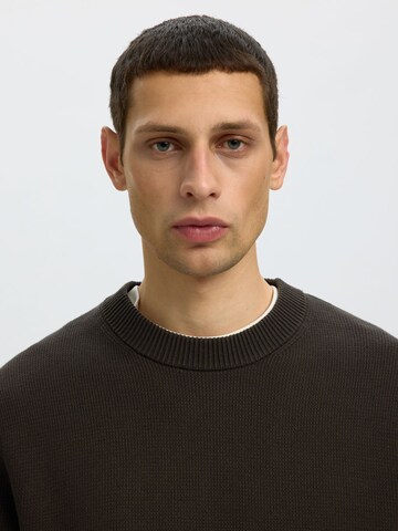SELECTED Pullover in Schwarz