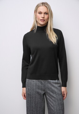 STREET ONE Sweater in Black: front