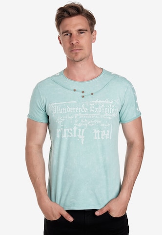 Rusty Neal Shirt in Green: front