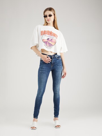 Coupe slim Jean 'Amy' LTB en bleu