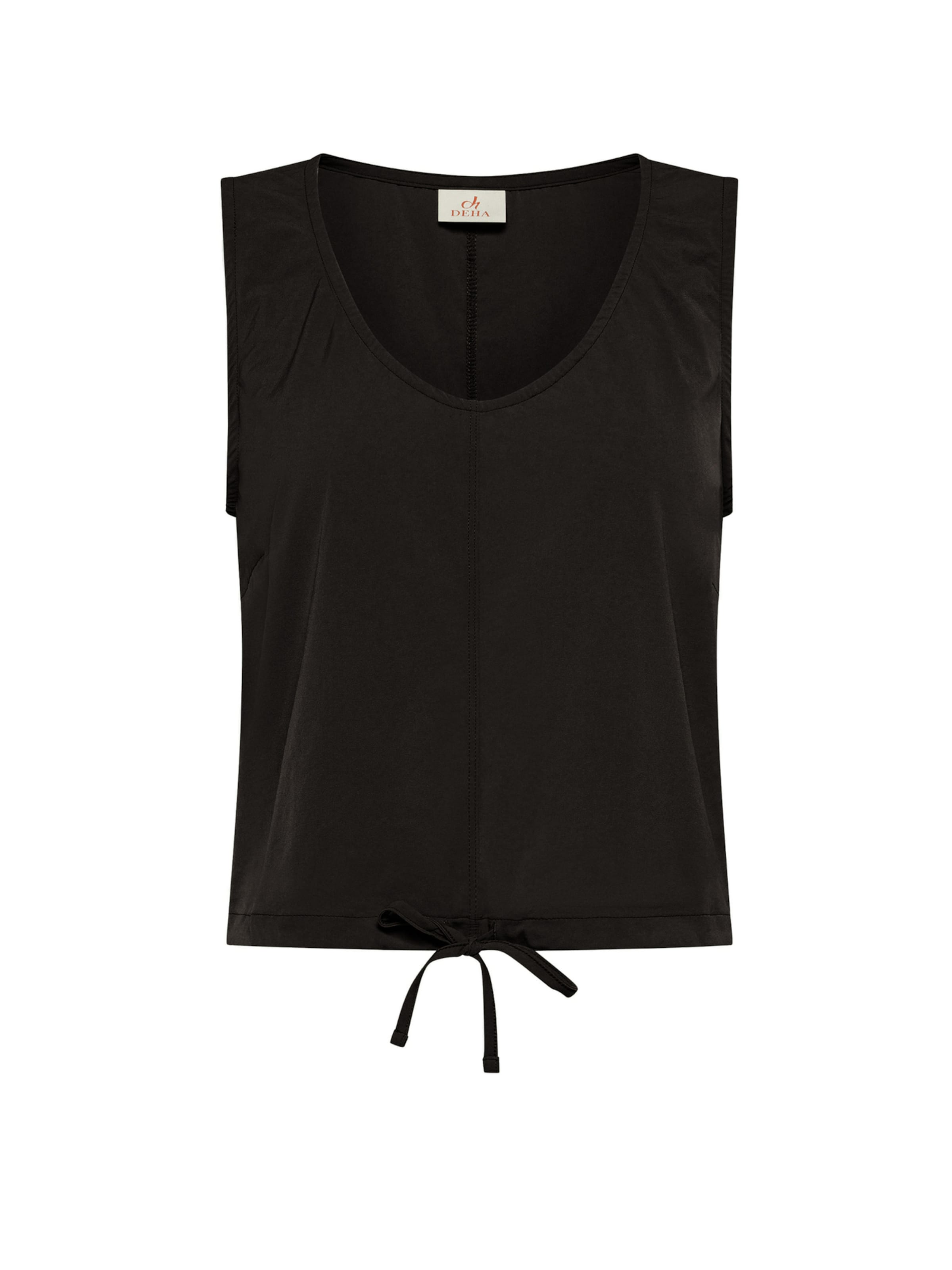 DEHA Bluse in Schwarz: Vorderseite