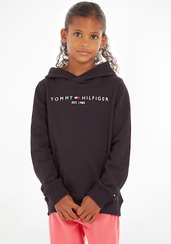 TOMMY HILFIGER Sweatshirt in Black: front