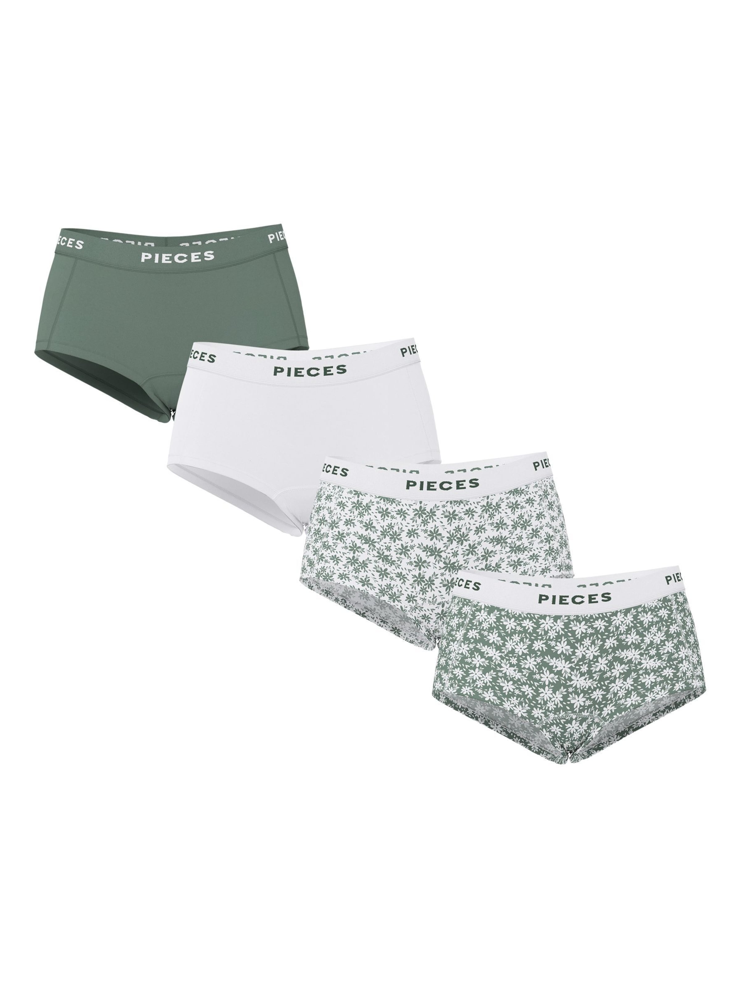 PIECES Panty i grøn: forside