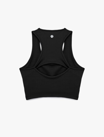 Koton Bandeau Sport-BH in Schwarz