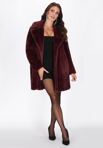 Manteau d’hiver 'Fashion Look' faina en rouge