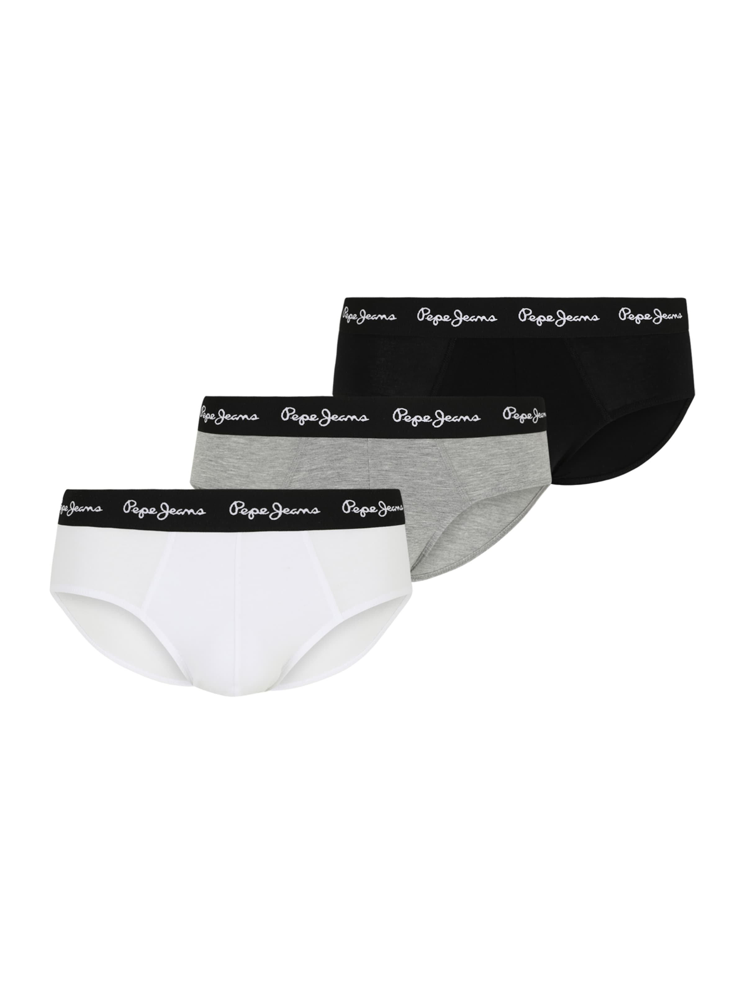 Pepe Jeans Трусы-слипы 'PEPE' в Серый: спереди