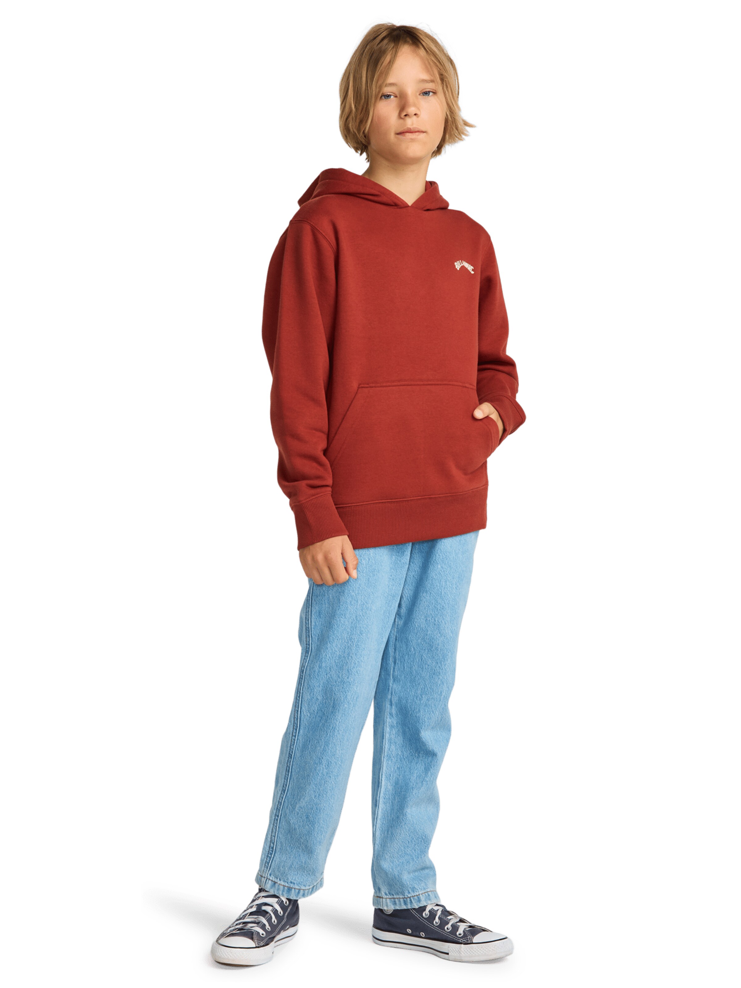 BILLABONG Sweatshirt in Red