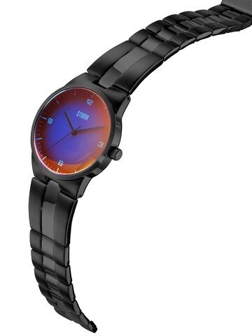 STORM Analog Watch 'Nemex' in Black: front