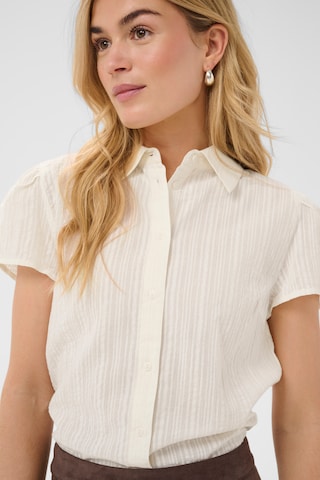 SAINT TROPEZ Bluse 'SabbeeSZ' in Weiß