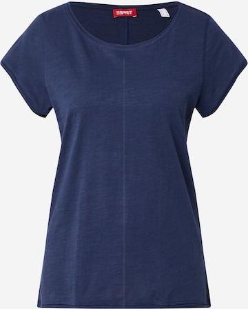 ESPRIT Shirt in Blauw: voorkant